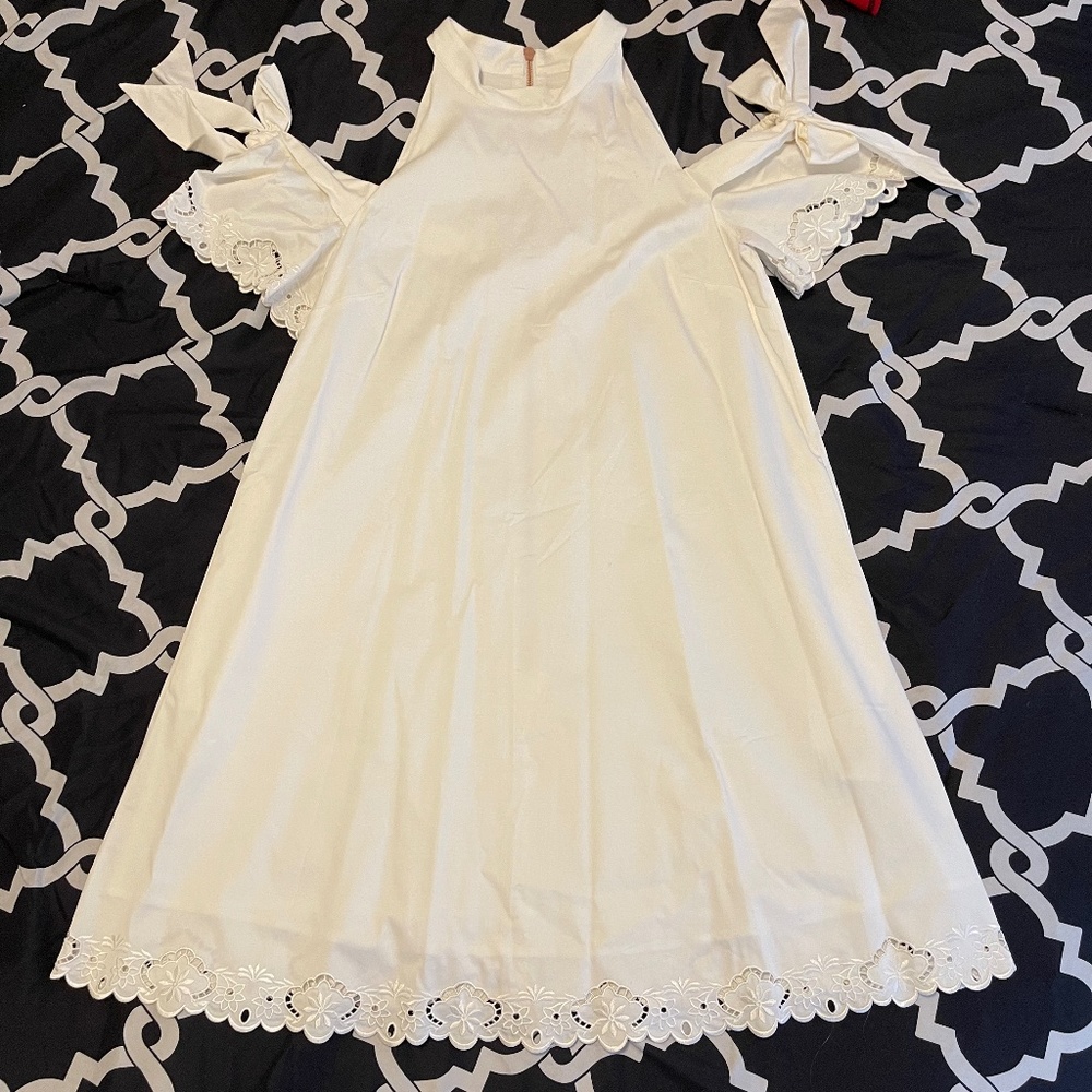 Ted Baker white dress